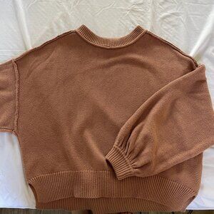 Blu Pepper Sweater - Terra Cotta color